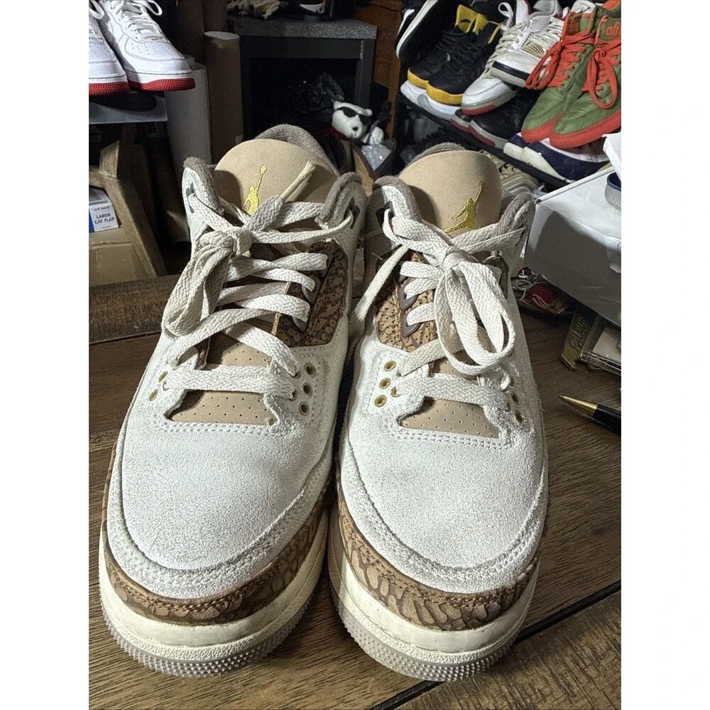 Nike Air Jordan 3 Retro Palomino Size 5.5Y = Women's 7  Brown Tan DM0967-102